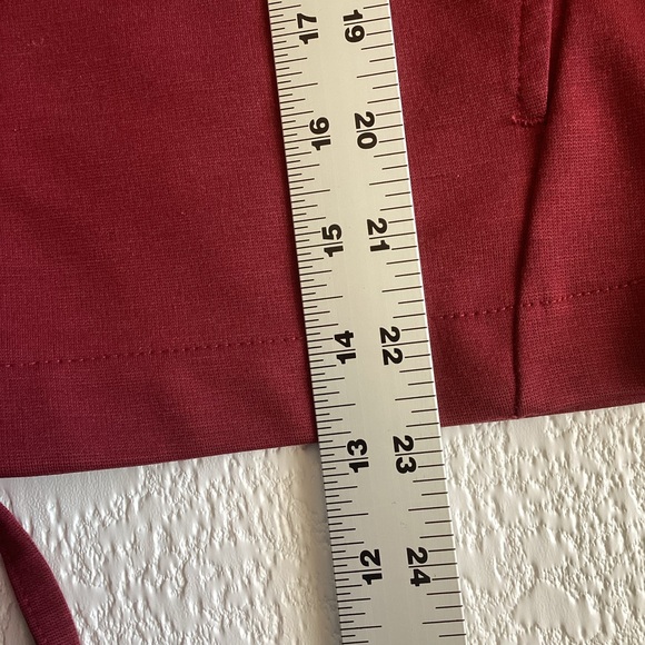 Avia Women's Athleisure Tie Back Hoodie in Red Balm Size Small - Picture 11 of 12